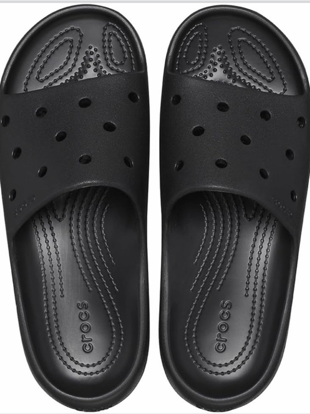 CROCS Black Classic Slide Clog